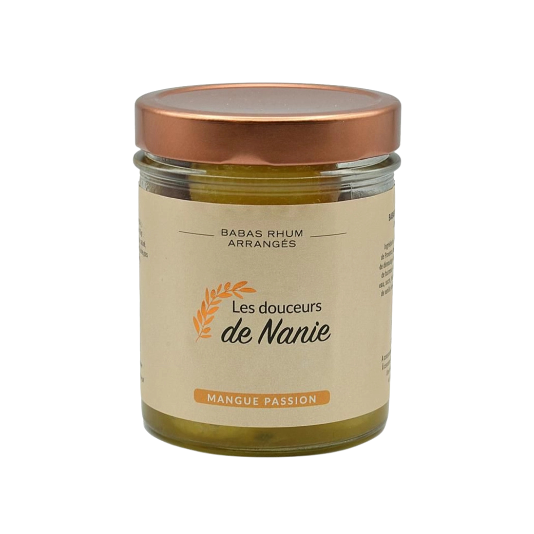 Baba au rhum mangue-passion - 10 pièces