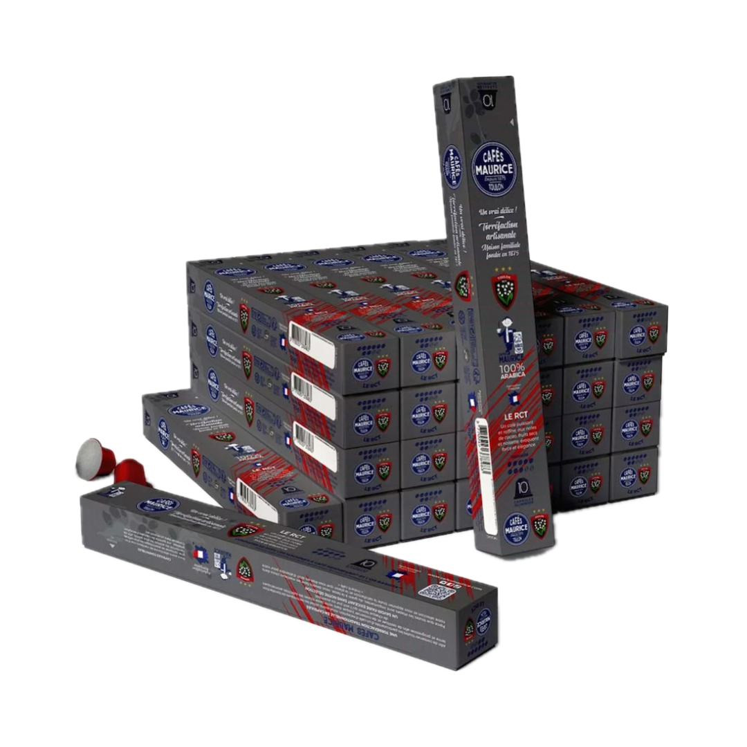 Capsules RCT 100% Arabica - Cafés Maurice