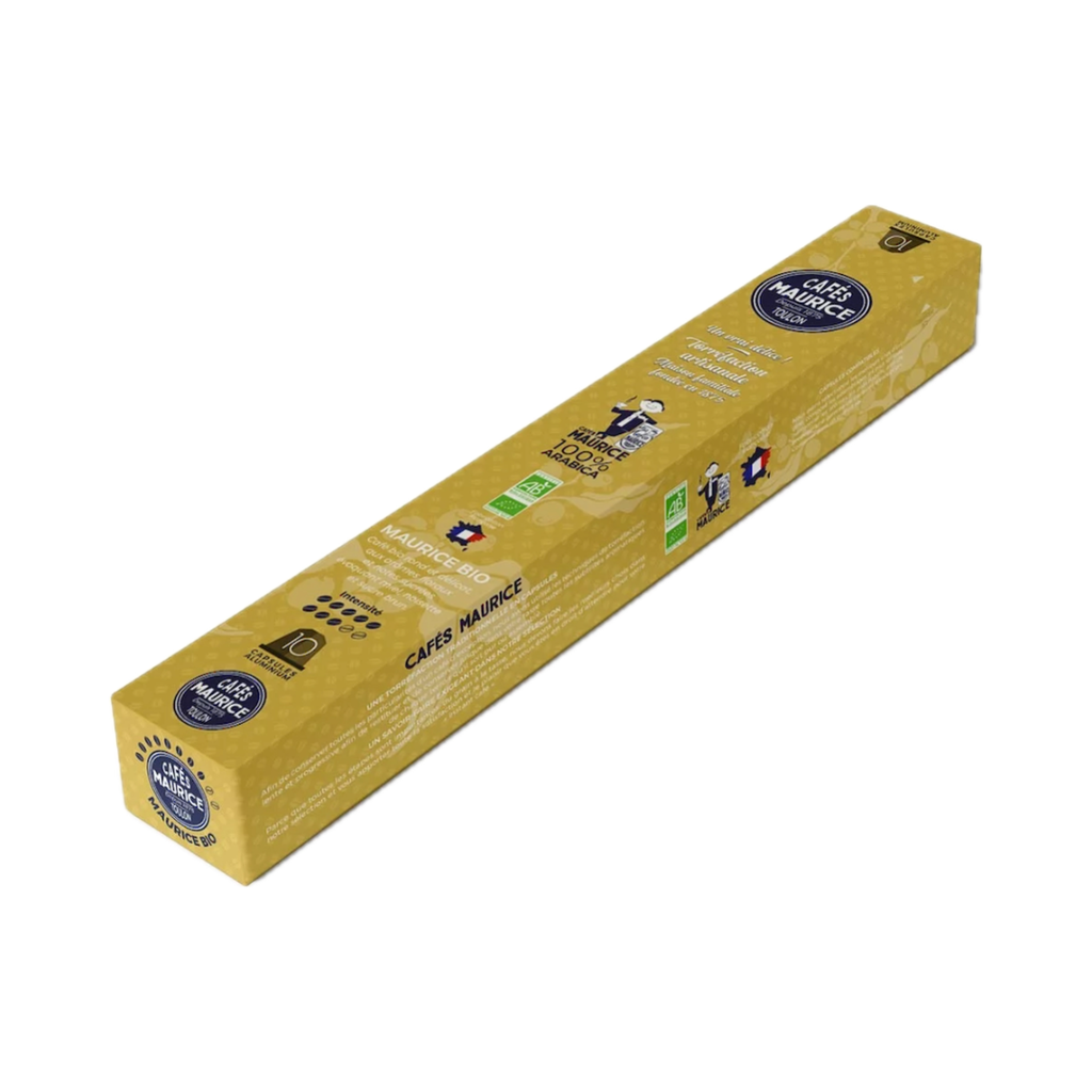 Capsules Le Maurice Bio 100% Arabica - Cafés Maurice