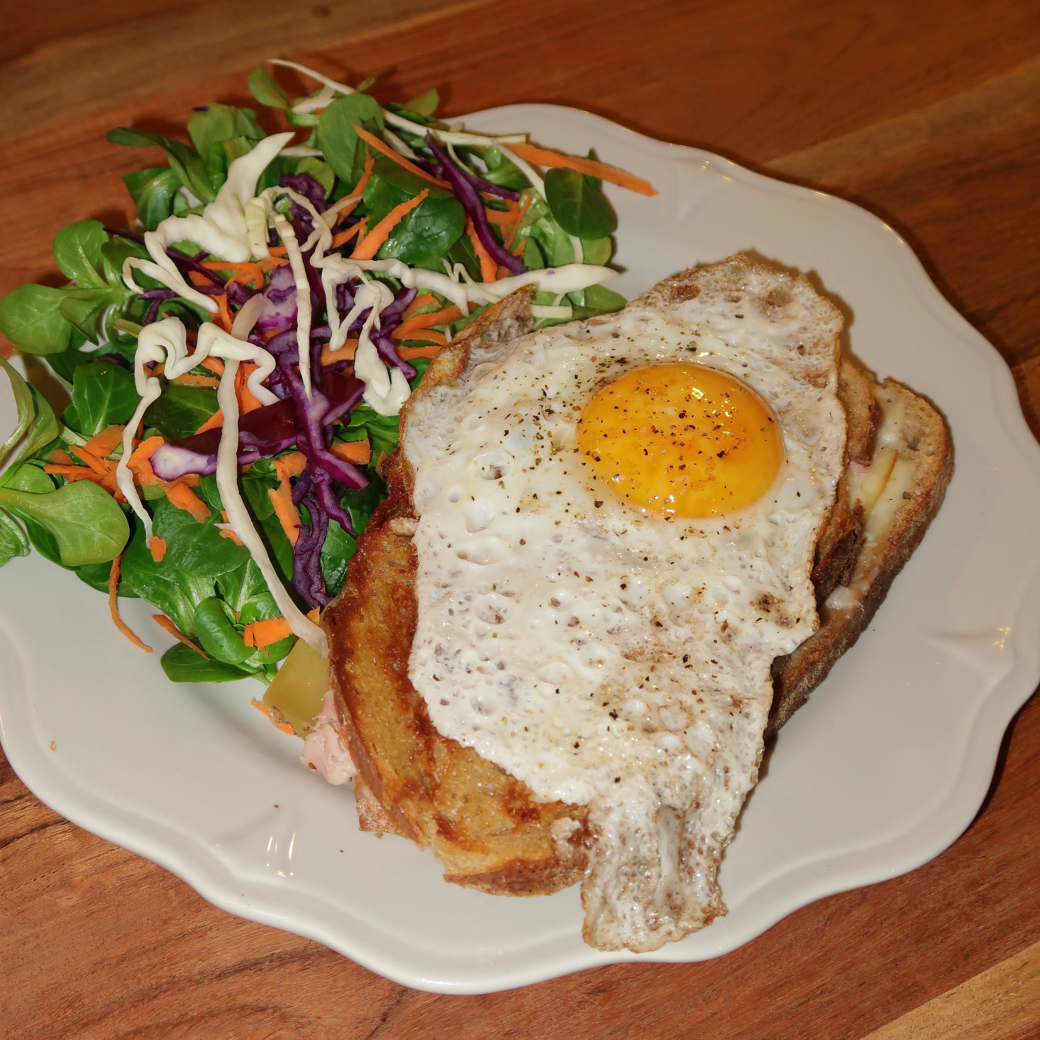 croque monsieur fait maison au Cyrano, proche de Sanary