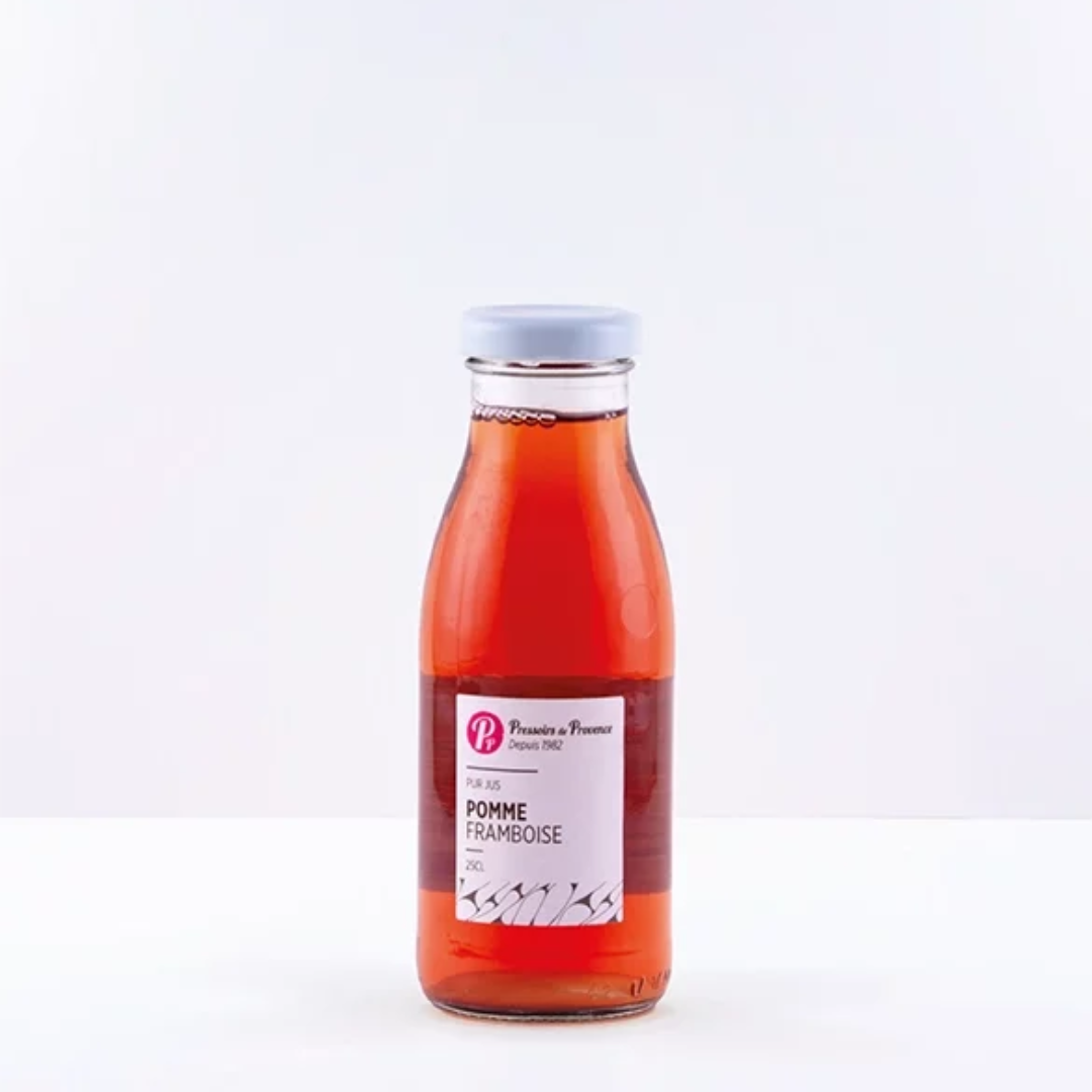 Jus de pomme-framboise du Pressoirs de Provence